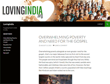 Tablet Screenshot of lovingindia.org